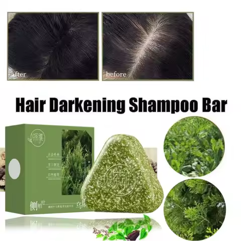 Thuja Thuja Herbal Shampoo Bar Uxmal Grass Shampoo Intensive Nourishment Clean The Scalp Promote Hai