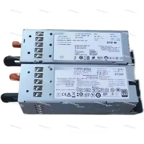 ％99new Original FOR R710 870W T610 power supply NPS-885AB A N870P-S0 A870P-00 YFG1C 7NVX8 100% Test 