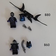 全新 包平郵 Lego Ninjago 71806 71807 Wolf Mask Warrior  狼族面具戰士 人仔連武器 旋風忍者 猛龍崛起