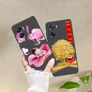 Case for Oppo A57 A77 A77S 4G 2022/ A57 A77 5G 2022 printed with calligraphy of parents, peace and f