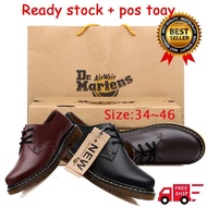 Toshi ready stock Dr.Martin 1461 Martin Boots shoes Dr leather tooling shoes