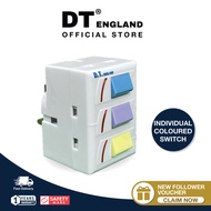 DT 3 Way Adaptor [DT-10]  / 3 Individual Switch & 2-Pin Direct