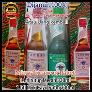 Minyak Tawon Makassar Paket Tutup Merah Minyak Kayu Putih Cap Tawon.