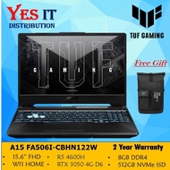 Asus TUF A15 FA506I-CBHN122W 15.6'' FHD 144Hz Gaming Laptop (Ryzen 5 4600H, 8GB, 512GB SSD, RTX 3050 4GB, W11)