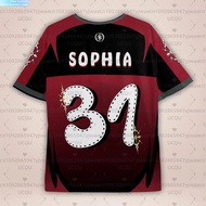 2526 Korean Style Men's Women's Quick-drying Jersey Comfy Stylish Street Casual Plus Size Unisex Jer