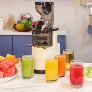 Electric Juicer Large Mouth Slow Fruit Juicer Slow Juicer Auto Pulp SeparationBPAFreeEasy Clean