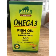 Omega 3 fish oil 1000mg USA