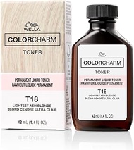 Wella Color Charm Permanent - T18 Lightest Ash Blonde For Unisex 1.4 oz Toner
