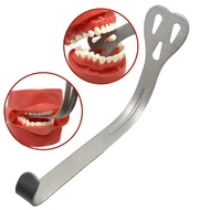 Dental Lingual Isolation Retractor Mouth Retractor Dental Retractors Mouth Gag Stainless Steel Oral 