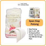 Spun Bahu siap potong/shoulder pad/padding/spun baju Siap Potong 3/8,1/2 Inci/3/4inci
