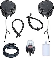 Oil Caps Fuel Cap Kit for Husqvarna 545 550XP, 522620001 Tank Cap Assy Oil Tank Cap for Husqvarna 13
