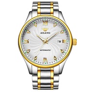 WhatsWatch AILANG Luxury Mens wristwatches Automatic Mechanical Business Man Watches Calendar Waterp