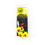 Tackle Tactics TT Big EyeZ Jig Head 3/4 oz 7/0 Chart Red EyeZ (5239)