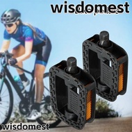 WISDOMEST 1 Pair E-bike Folding Pedals Convient Foot Pegs Anti-slip Scooter Parts