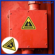 Hazardous Waste Warning Stickers 20 Pcs Danger Label Caution Safety Sign Chemical  bofeng