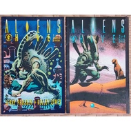 Aliens Hive Comics 1 & 2, first printing, 1992, (English/ English book)