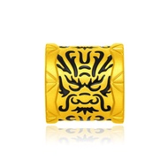 CHOW TAI FOOK 999 Pure Gold Charm with enamel - Dragon R33209