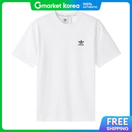 adidas | Adidas Originals Trefoil Essential Mens Short-Sleeve T-Shirt White Ji8544