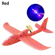 EVA โฟมเครื่องบินไฟฟ้าชาร์จ USB เครื่องบินเครื่องร่อนลูกดอกด้วยมือเครื่องบินของเล่นแบบทิ้งตัวโยน