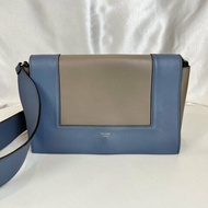 CELINE 霧霾藍拚奶茶FRAME