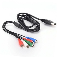 1.8M Kabel Komponen Component AV PS2 PS3 Playstation TV Led