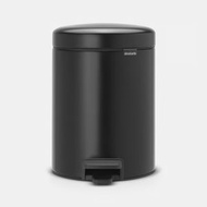 brabantia - brabantia® 不銹鋼啞黑垃圾桶-5L