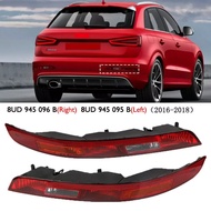 For Audi Q3 2011-2015 2016-2018 8U0945095B 8U0945096B 8UD945095 8UD945096 Red Car Rear Bumper Tail L