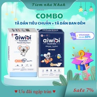 AIWIBI Day Standard Diaper Combo & Night Diaper Pants - Comprehensive Protection All Day and Night
