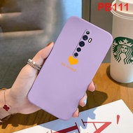 Casing OPPO Reno 2F reno2 F reno 2 F reno 2 phone case Softcase Liquid Silicone Protector Smooth shockproof Bumper Cover new design Cartoon Couples for love YTAX01