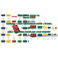 (1 Piece) WHOLESALE Binder Clip JOYKO 111CD Color Joyko CD Paper Clip Binder Clip (1 Piece)