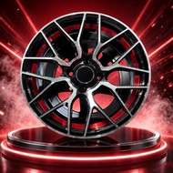 [1 Set] Sport Rim 15inch GRID 15x7JJ 4H100 ET35 High Quality NEW Sport Rim