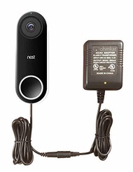 OhmKat Video Doorbell Power Supply- Compatible with Nest Hello - No Existing Wiring Required - Trans