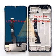 6.66 tft cho Infinix TECNO pova 4 Pro LCD lg8n Màn hình LCD Màn hình Màn hình cảm ứng cho TECNO pova