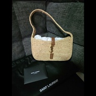 [全新] Saint Laurent YSL 5a7 Mini 草編包