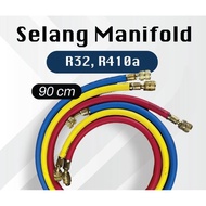 MANIFOLD HOSE (1 set contains 3 pcs) | R32, R410a - 90CM