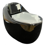 ⭐สินค้าใหม่⭐ สุขภัณฑ์ชิ้นเดียว ชักโครก รุ่น KB138 สีดำ