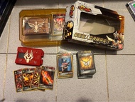中古二手正版DX 幪面超人龍騎 新生龍騎&奧丁卡盒+大疊卡 Kamen Rider Ryuki Ryuki Survive & Odin DX Advent Card Deck (!請看下面descr