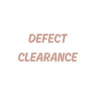 [Defect item clearance]