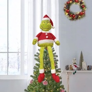 Christmas Decorations Christmas Ornaments Christmas grinch grinch Green Chi Tree Top Star Christmas 