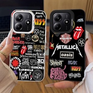 Case for Xiaomi Redmi Note 13R 13 13C POCO M6 13X 14 Pro 5G Soft A-64 Rock Band