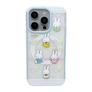 Cute Miffy Rabbit Phone Case for Samsung S25 Edge S25 Ultra S23 Fe S22 plus Hard Shell Womens A56 A5