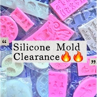🇲🇾Ready Stock Clearance (3) Acuan Silicone Chocolate Mould Fondant Mould Soap Mould Alphabet Capital