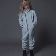 2015秋冬潮牌NUNUNU 高領連身衣褲/ french terry biker overall