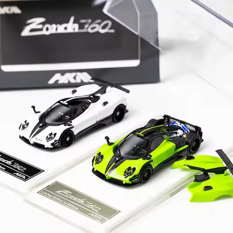 HKM 1:64 Zonda 760 LH Open back alloy car model