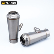 60mm Arrow GP Racing Motorcycle Exhaust Muffler Suitable for cbr650r R6 zx6r zx25rr zx4rr