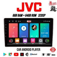[12GB RAM+256GB ROM]QLED JVC Android Player 9"10" inch Quad Core Car Multimedia MP5 Player WIFI