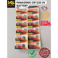 PANASONIC CR1220 3V BATTERY (1PCS)
