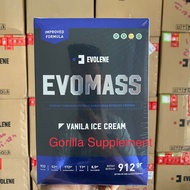 EVOLENE EVOMASS 2lbs 2lb 912 Gram EVO MASS Mass Gainer Susu Penambah Berat Badan Suplemen Fitness