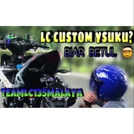 LC CUSTOM Y15 COVER SET YAMAHA LC135 Y15ZR siap TAIL LAMP