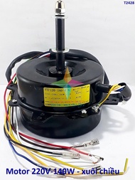 Motor vỏ đen AC220V-140W xuôi chiều thay thế cho quạt điều hòa hơi nước